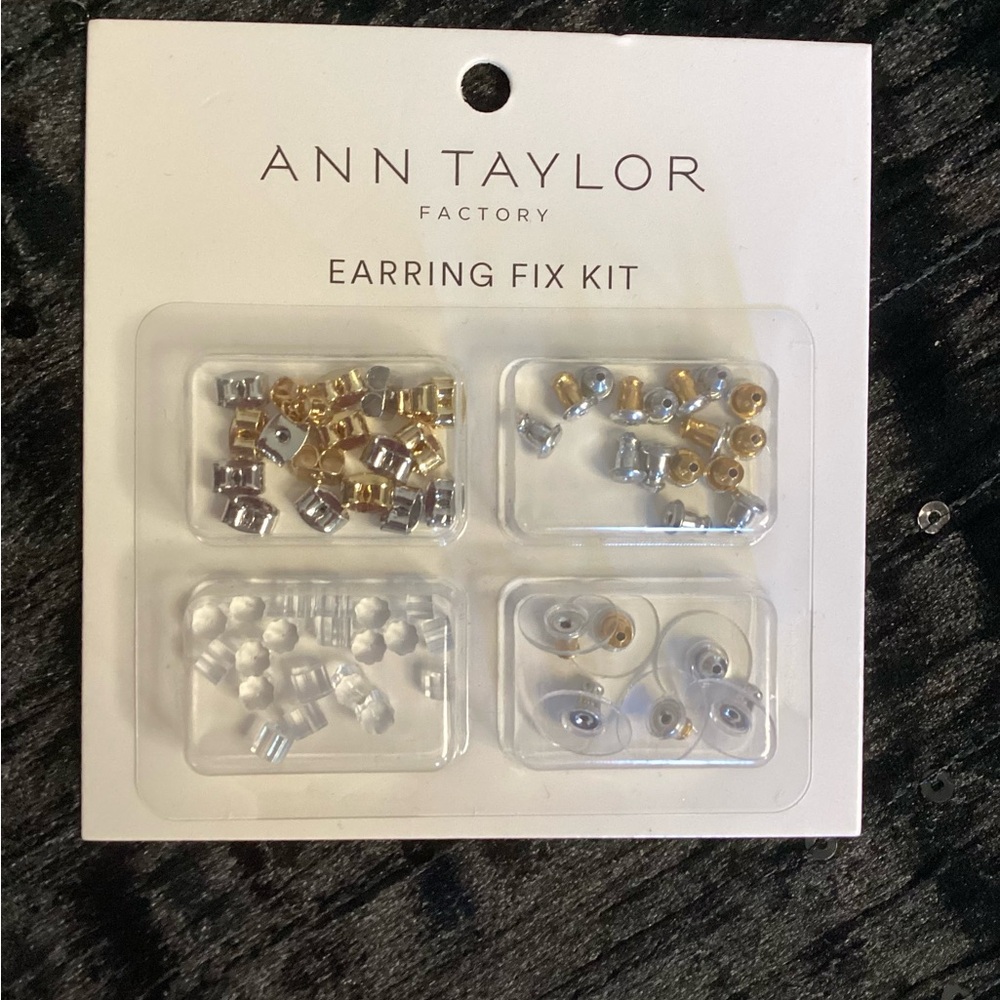 Ann Taylor Gold and Silver Earring Repair Kit